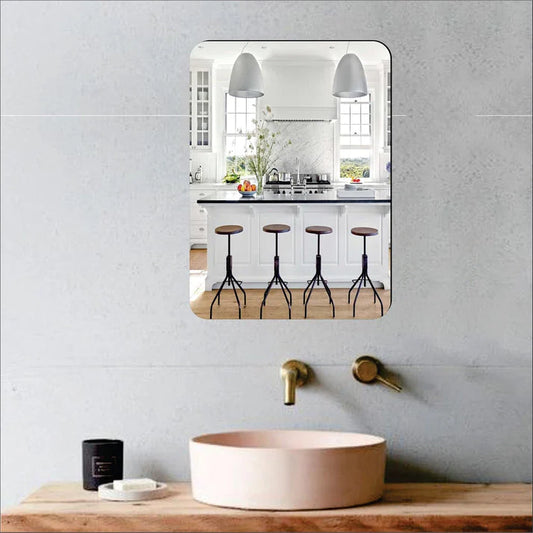 Combo of Oval Shape & Square Shape Mirror